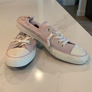 Converse slip on light pink casual shoes size 11